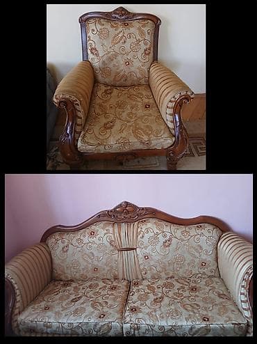 İşlənmiş, Divan, Divan, 2 kreslo
