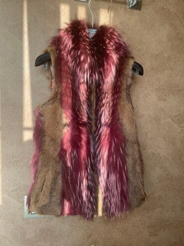 женские спортивные жилеты: Xəz jilet – qadın üçün - Dizayn: Ön hissədə uzun, sıx və parlaq — 3