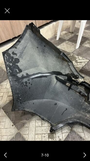 w221 bufer: Məhsul: Avtomobilin arxa bamperi - Rəng: qara (parlaq) - Material — 4