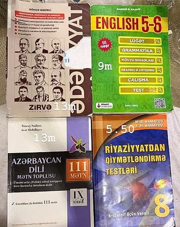 Dərs və hazırlaşma vəsaitləri dəsti - Ədəbiyyat – abituriyentlər