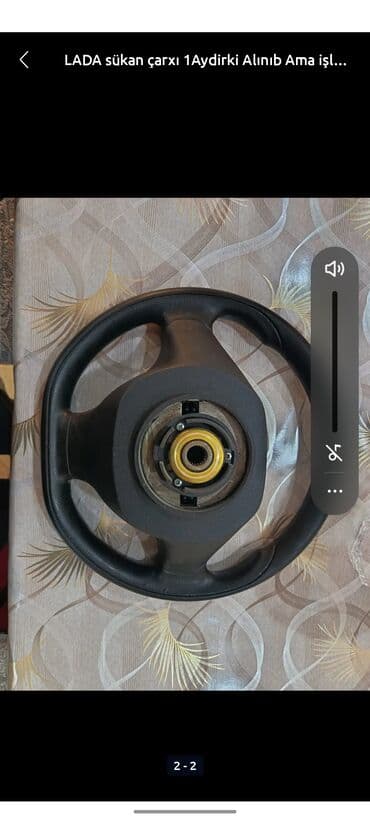 vaz 2102 satilir: VAZ 2107 / 06 / 01 üçün maşın rolu (sükan) satılır VAZ 2107, 06 və 01 — 2