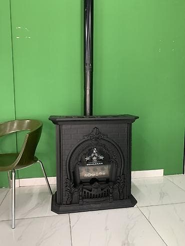 Kamin Peçi, yanacaq - Qaz