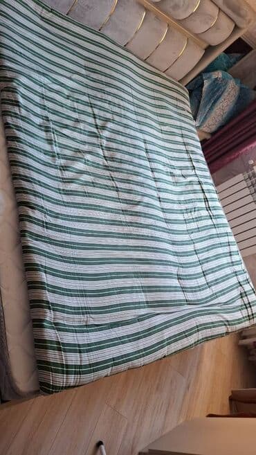 нитки для вязания: 10 kq qoyun yunundan hazırlanmış nazik yun döşək, eni 165, uzunu 205 — 4