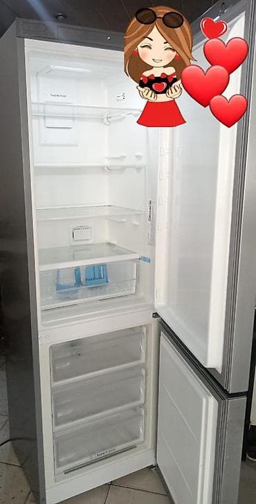 samovar satilir: İndesit iki kameralı soyuducu - Rəng: paslanmaz polad (inox) — 3