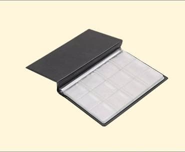 Велоаксессуары: Альбом для монет. Размер 11x15 см. 10 листов на 12 монет каждый — 2