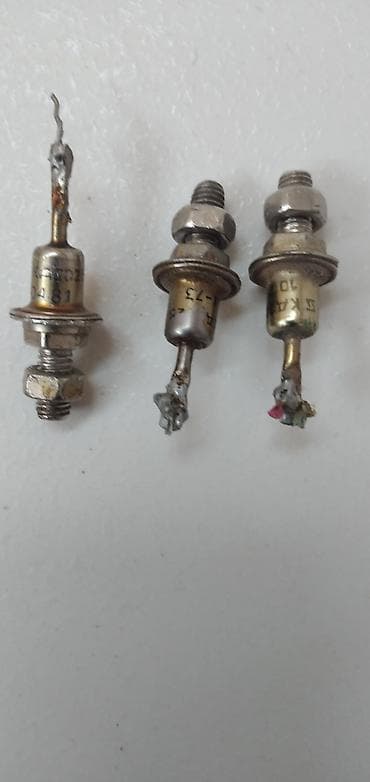 barter komputer: Məhsul: SSR (sovet istehsalı) güc diodları – vintli korpuslu, stud — 2