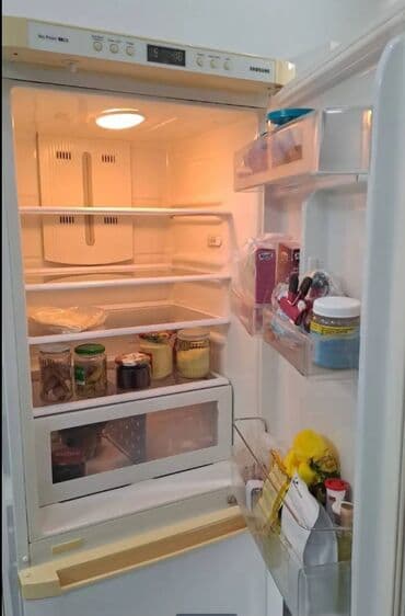 холодильник бу: Б/у 2 двери Samsung Холодильник Продажа, цвет - Белый — 2
