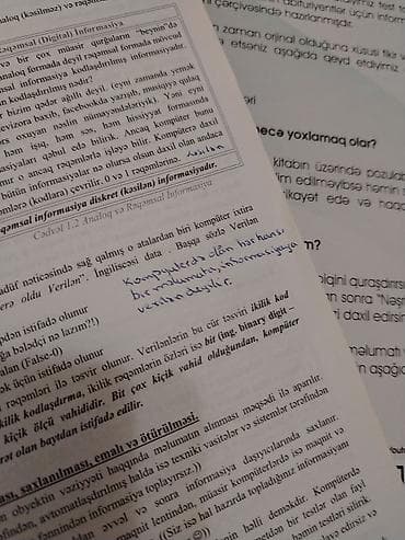 Magistr ol . İnformatika Nəzəriyyə test Toplusu . sonuncu nəşr — 3