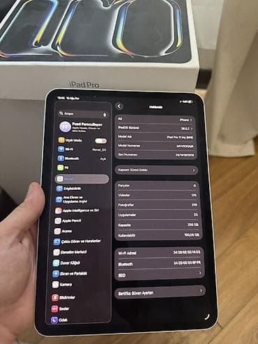 ipad m2 12 9: Apple iPad Pro 11" (M4) planşet - Model: iPad Pro 11 inç (M4), model — 4