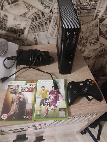 playstation xbox 360: Xbox 360 ( E seriyası )oyun seti Komplekt: - Xbox 360 konsolu ( E — 1