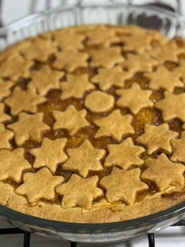 Evdə hazırlanmış, cemli ləzzətli piroq. Ailəniz və dostlarınız üçün