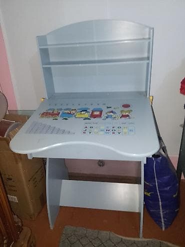 Oğlan və qız üçün, İşlənmiş, Siyirməli, Yazı masası, Stullar ilə — 3
