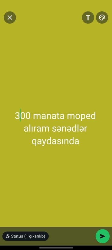 электробайк баку: 300 manat civarında sənədləri qaydasında olan moped alıram 49kb — 1