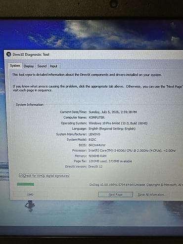 lenovo thinkpad l540: İşlənmiş Lenovo IdeaPad, 15.6 ", Intel Core i3, 256 GB, Ödənişli çatdırılma — 7
