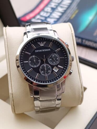 emporio armani saat: Yeni, Qol saatı, Emporio Armani, rəng - Qara — 3