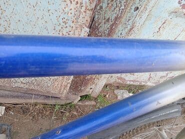 купить велосипед бу: Şəhər/şosse tipli sadə velosiped - Rəng: mavi-gümüş keçid - Çərçivə — 4