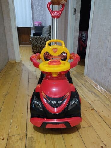 uşaq maşınları ucuz: Uşaq üçün “Magic Car” ayaqla idarə olunan minik maşını - Rəng — 2
