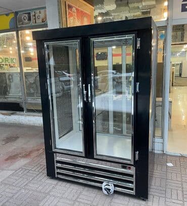 soyuducu 2 qapili: İki qapılı vitrin tipli soyuducu - Şüşə qapılar: hər iki tərəf tam — 1