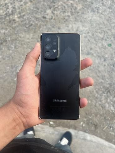 Samsung Galaxy A52, 128 GB, rəng - Qara, Barmaq izi