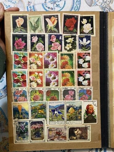 где купить марки для коллекции: Kolleksiyaçılar üçün qədim illərə məxsus markalar. 24 səhifədir. Real — 9