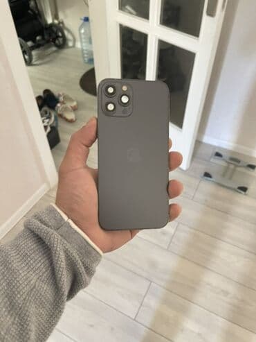 iphone arxa şuşə: IPhone 12 Pro Max, Graphite, Face ID — 1
