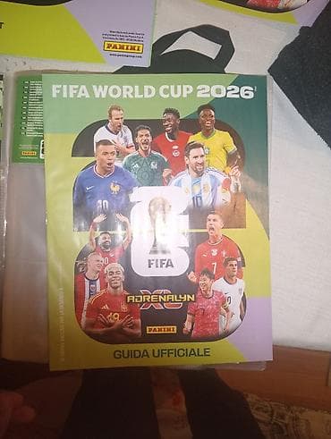 fifine: Panini Adrenalyn XL – FIFA World Cup 2026 rəsmi kolleksiya .İtaliyadan — 2