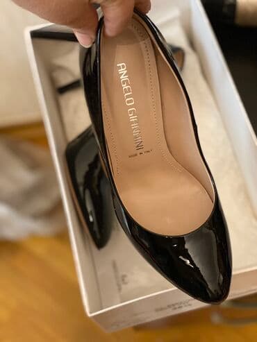 Digər ayaqqabılar: Tuflilər, Ölçü: 36.5, rəng - Qara, Yeni — 5