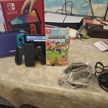 Video oyunlar və konsollar: Əla vəziyyətdə tam, orijinal Nintendo Switch OLED konsolu satılır! — 2
