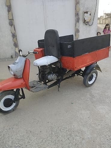 motor kaski: Yükdaşıma üçün üçtəkərli motoaraba - Tip: üçtəkərli yük motoarabasə — 5