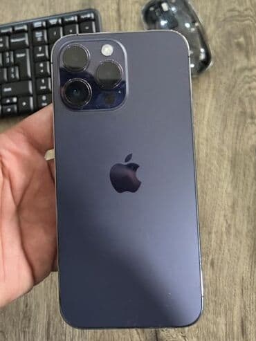 iphone mingəçevir: IPhone 14 Pro Max, 256 GB, Deep Purple, Face ID, Simsiz şarj — 3