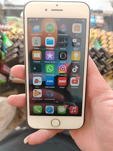 IPhone 7, Rose Gold, Barmaq izi