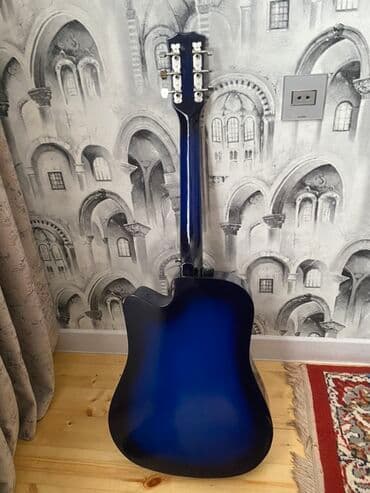 акустическая гитара для начинающих: Məhsul: Akustik gitara dəsti - Korpus: dreadnought forması, kəsik — 2