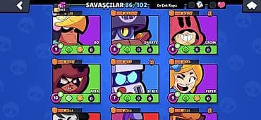 Brawl Stars hesabı (Supercell) – güclü və zəngin kolleks - Kupa: 31 — 5