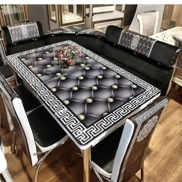 Masa və oturacaq dəstləri: 🇹🇷Turkiye istehsali. Metbex masa desti Masa 4oturacaq Masa 80*130 — 7