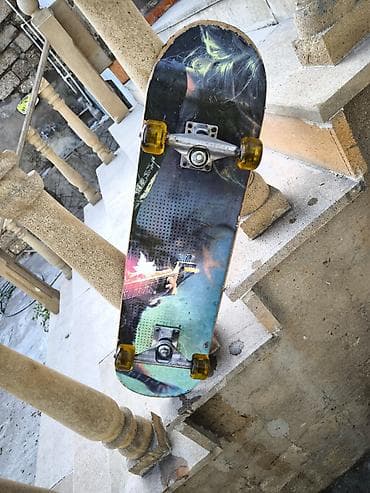 skateboard satisi: Skateboard – tam komplekt - Ölçü: standart tam ölçülü deck, ikili — 9