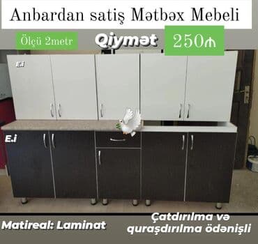Mətbəx mebeli yeni dəst