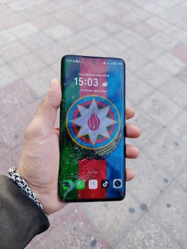 htc 10 dual sim: Honor X9b, 256 GB, rəng - Narıncı, Qırıq — 2