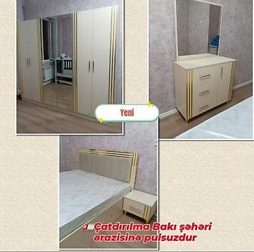 qedim mebel: İkinəfərlik çarpayı, Rusiya, Yeni — 5