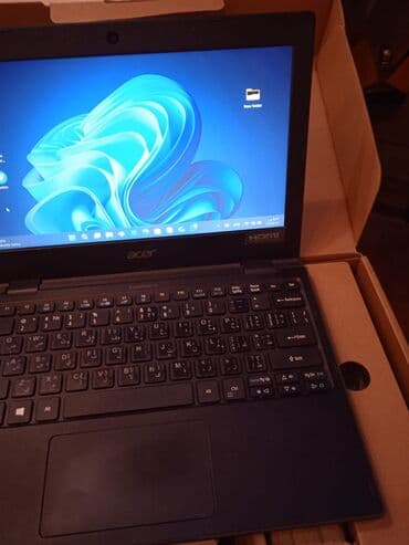 Printerlər: Acer TravelMate, 11.6 ", Intel Celeron, < 128 GB — 3