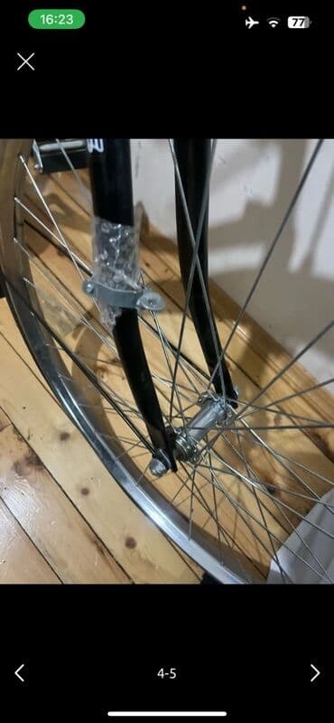 kross hexagon 1: Şəhər velosipedi – Fonte - Rəng: qara - Çərçivə: klassik düz borulu — 4