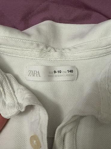 masal kids: ZARA uşaq polo köynəyi - Brend: ZARA - Ölçü: 9–10 yaş, 140 sm - Rəng — 2
