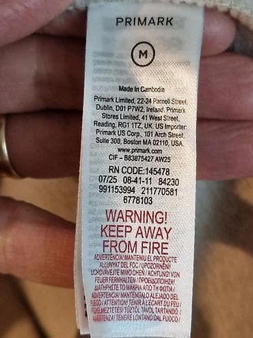 Baş geyimləri: Пальто Primark, размер М, новое с эти кеткой. без пуговиц — 4