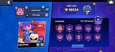 balaca canta: Brawl Stars hesabı – yüksək kuboklu və zəngin kolleksiya - Kupa Yolu — 1