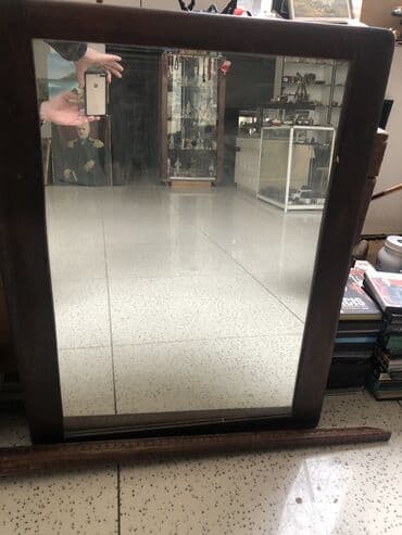 Большое винтажное зеркало