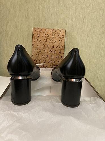 ayaqab: Tuflilər, Ölçü: 39, rəng - Qara, Yeni — 5