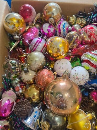 yolka isiqi: Məhsul: Yeni il ağacı üçün bəzək dəstəsi – qarışıq kolleksiya.shushe — 4