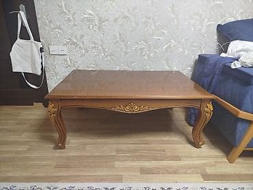 Прямоугольный стол, Нераскладной, Без колесиков, Дерево, Без гарантии — 3