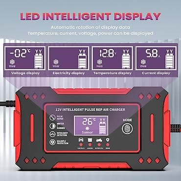 tank pro 3: 12V Intelligent Pulse REP AIR Charger – ağıllı akkumulyator şarj — 5