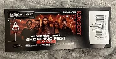 Absheron Mall Shopping Fest – konsert bileti