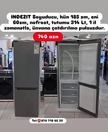 Soyuducular anbardan satış ünvana çatdırılma quraşdırılma pulsuzdur